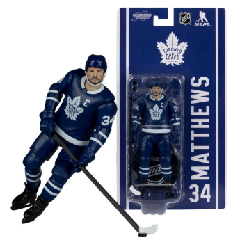 Toronto Maple Leafs фигурка Auston Matthews #34 NHL McFarlane Articulated