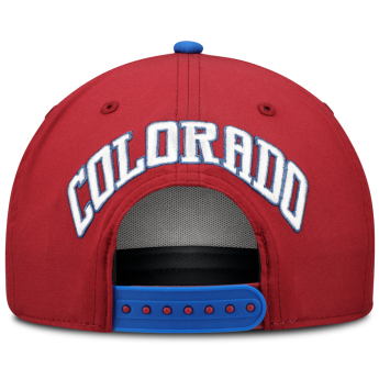 Colorado Avalanche баскетболна шапка с козирка NHL On Stage Podium Draft A-Frame