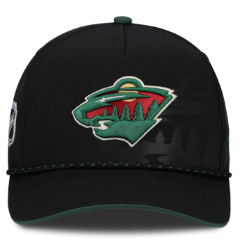 Minnesota Wild баскетболна шапка с козирка NHL On Stage Podium Draft A-Frame Adjustable