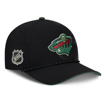 Minnesota Wild баскетболна шапка с козирка NHL On Stage Podium Draft A-Frame Adjustable