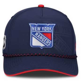 New York Rangers баскетболна шапка с козирка NHL On Stage Podium Draft A-Frame Adjustable