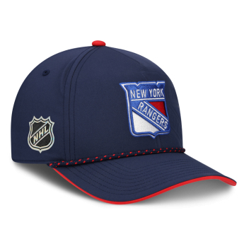 New York Rangers баскетболна шапка с козирка NHL On Stage Podium Draft A-Frame Adjustable