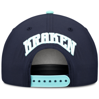 Seattle Kraken баскетболна шапка с козирка NHL On Stage Podium Draft A-Frame