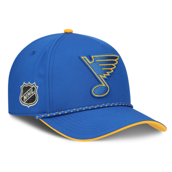 St. Louis Blues баскетболна шапка с козирка NHL On Stage Podium Draft A-Frame Adjustable
