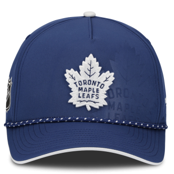 Toronto Maple Leafs баскетболна шапка с козирка NHL Fanatics Blue On Stage Podium Draft A-Frame