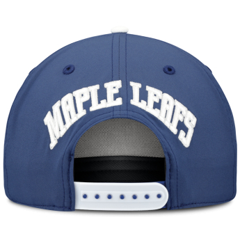Toronto Maple Leafs баскетболна шапка с козирка NHL Fanatics Blue On Stage Podium Draft A-Frame