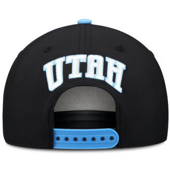 Utah Hockey Club баскетболна шапка с козирка NHL Fanatics Black On Stage Podium Draft A-Frame Adjustable