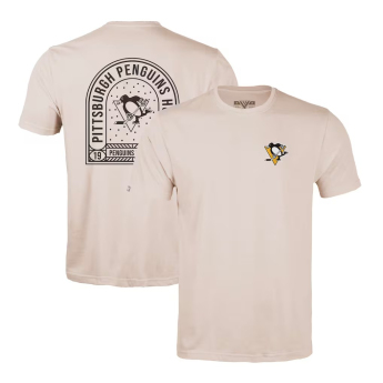 Pittsburgh Penguins мъжка тениска NHL Levelwear Richmond Stained Glass T-Shirt - Khaki