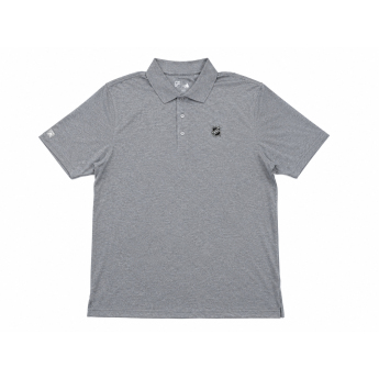 NHL продукти мъжка поло тениска Shield Grey