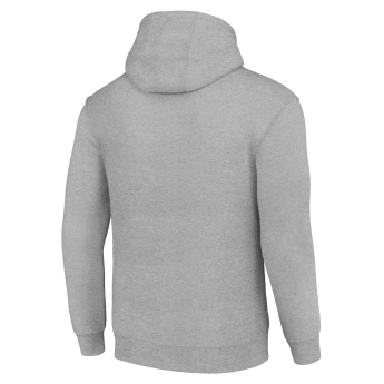 Montreal Canadiens мъжки суитшърт NHL Heather Gray Logo Pullover Hoodie