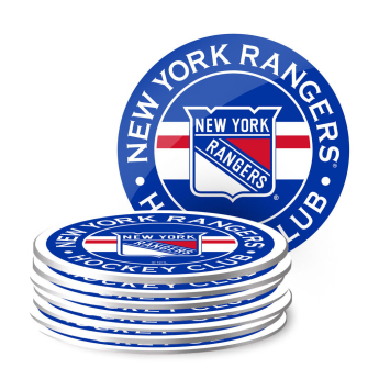 New York Rangers подложка за чаша NHL 8pk Coaster Stripe De