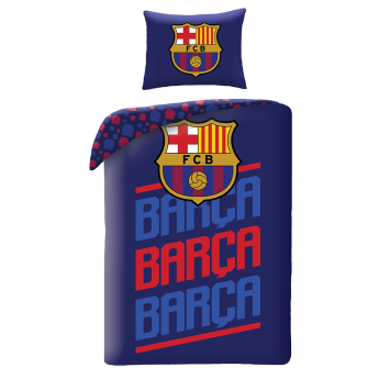 FC Barcelona спално бельо за единично легло Barca