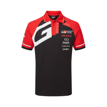 Toyota Gazoo Racing мъжка поло тениска redblack WRT 2026