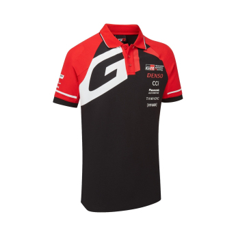 Toyota Gazoo Racing мъжка поло тениска redblack WRT 2026