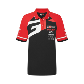 Toyota Gazoo Racing дамска поло блуза redblack WRT 2026