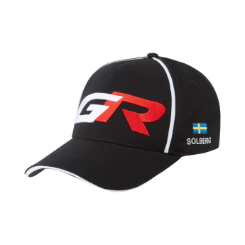 Toyota Gazoo Racing баскетболна шапка с козирка Oliver Solberg black WRT 2026