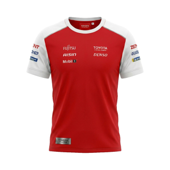 Toyota Gazoo Racing мъжка тениска redwhite WEC 2026