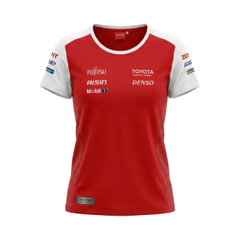 Toyota Gazoo Racing дамска тениска redwhite WEC 2026