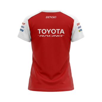 Toyota Gazoo Racing дамска тениска redwhite WEC 2026