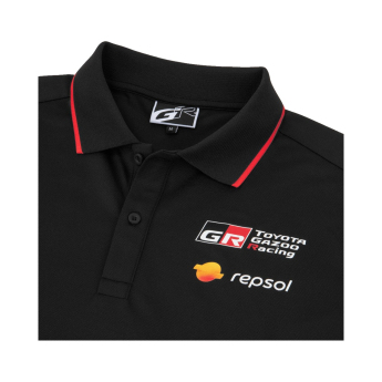 Toyota Gazoo Racing мъжка поло тениска black W2RC 2026