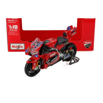 Модели на автомобили и мотоциклети модел 1/18 Ducati MotoGP GP25 - Francesco Bagnaia #63