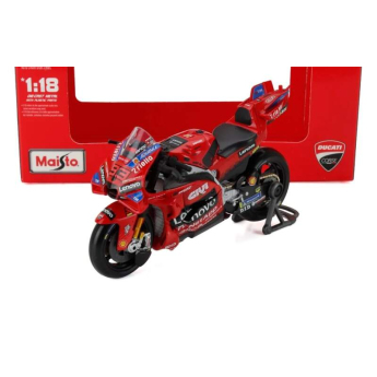Модели на автомобили и мотоциклети модел 1/18 Ducati MotoGP 2025 GP25 - Marc Marquez #93