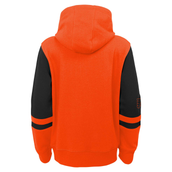 Philadelphia Flyers детски суитшърт с качулка faceoff colorblocked fleece full-zip