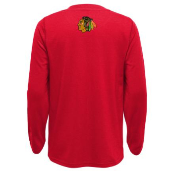 Chicago Blackhawks детска тениска с дълъг ръкав Rink Reimagined LS Ultra red