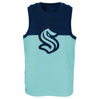 Seattle Kraken детски потник Revitalize Tan Top
