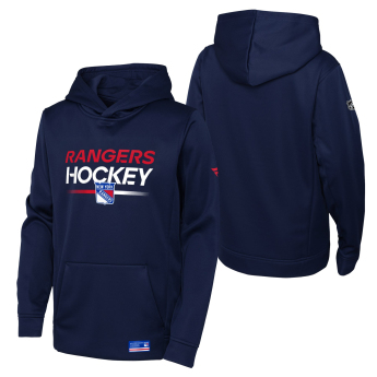 New York Rangers детски суитшърт с качулка Authentic Pro Hoodie Po Hood