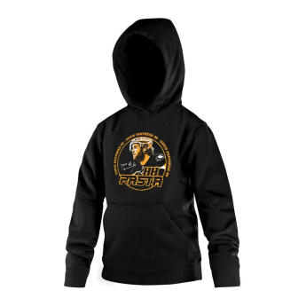 Boston Bruins детски суитшърт с качулка David Pastrňák #88 Exclusive Collection