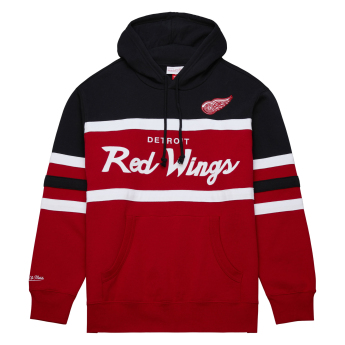 Detroit Red Wings мъжки суитшърт с качулка Head Coach red