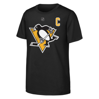 Pittsburgh Penguins детска тениска Sidney Crosby Flat Captains N&N Ctn Tee