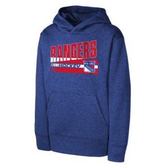 New York Rangers детски суитшърт с качулка Best Draft Pick Ultra Flc Hd