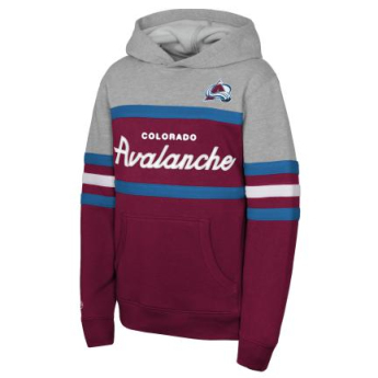 Colorado Avalanche детски суитшърт с качулка Head Coach Hoody