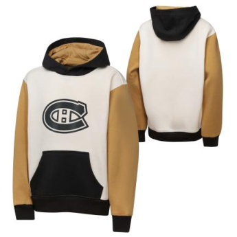 Montreal Canadiens детски суитшърт с качулка Color Blocked Flc Hd
