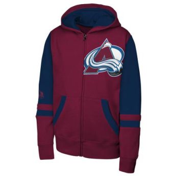Colorado Avalanche детски суитшърт с качулка Face Off Fz Flc Hd