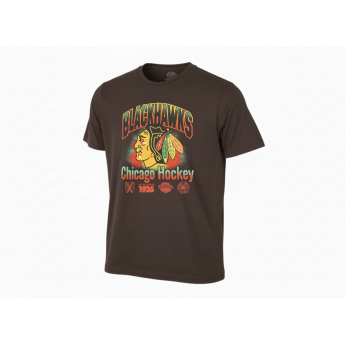 Chicago Blackhawks мъжка тениска Sigma 47 Foundation brown