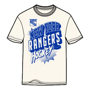 New York Rangers детска тениска Action Comics Ss