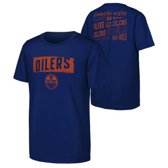 Edmonton Oilers детска тениска Tale Of The Tape Ss