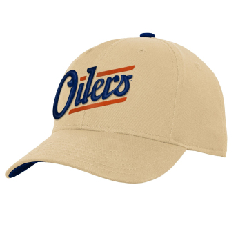 Edmonton Oilers детска бейзболна шапка с козирка 3Rd Jersey Precurved Snap