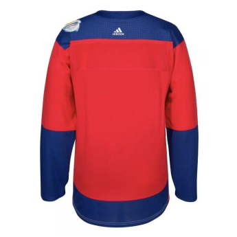 Отбори по хокей хокейна фланелка Czech republic Adidas World Cup 2016 Authentic Jersey red