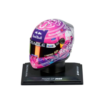 Модели на автомобили и мотоциклети модел на каска 1/4 Max Verstappen 2026 Schuberth - MIAMI