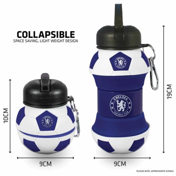 Chelsea FC бутилка за пиене Collapsible Football Drinks Bottle