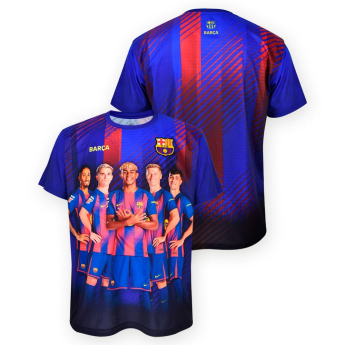 FC Barcelona детска тениска Players azulgrana