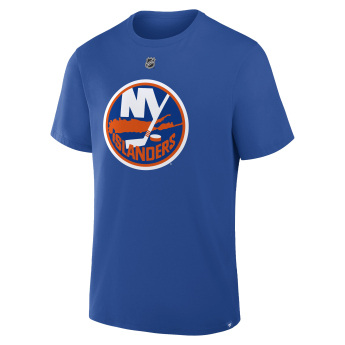 New York Islanders мъжка тениска Matthew Schaefer #48 Fanatics Authentic Stack Name & Number T-Shirt - Royal
