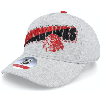 Chicago Blackhawks детска бейзболна шапка с козирка Overload Heather Procurve