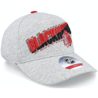 Chicago Blackhawks детска бейзболна шапка с козирка Overload Heather Procurve