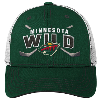 Minnesota Wild баскетболна шапка с козирка Lockup Meshback Adjustable