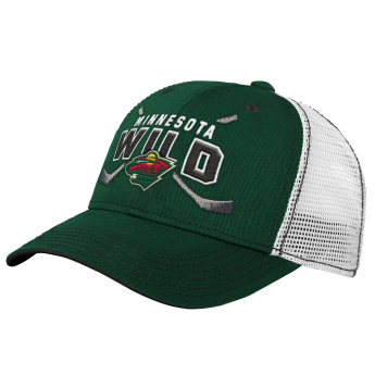 Minnesota Wild баскетболна шапка с козирка Lockup Meshback Adjustable